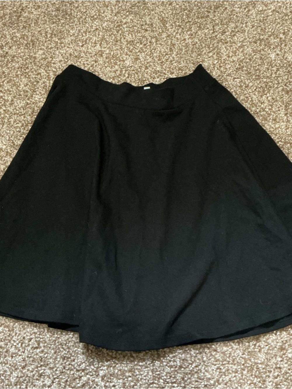 Charlotte Russe Black Circle Skirt